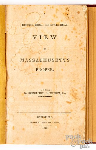 A Geographical and Statistical View of Mass.