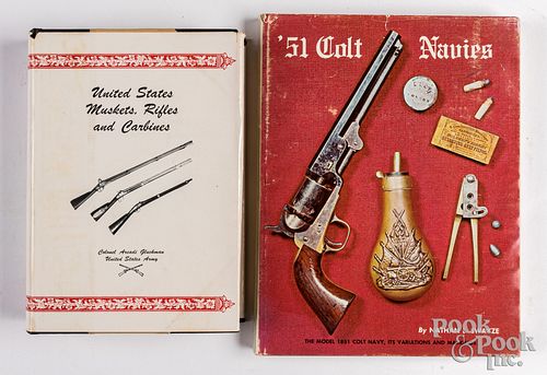 Two books on firearms, to include '51 Colt Navies