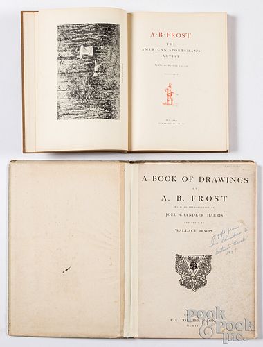 Two books of works by A. B. Frost