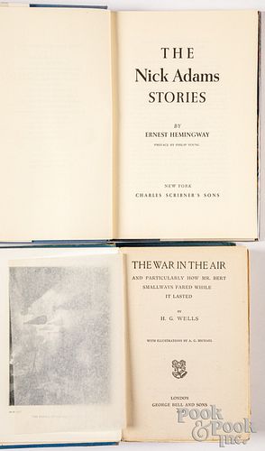 Two books, to include The War In The Air