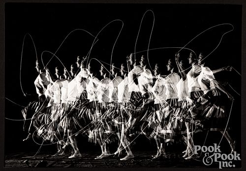 Harold Edgerton photograph, Moving Skip Rope
