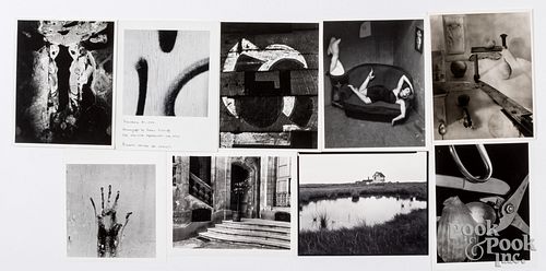 Nine exhibit reproduction photographs