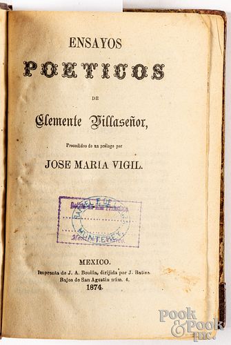 Ensayos Poeticos De Clemente Villasenor