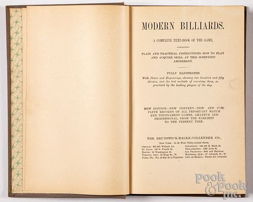 Modern Billiards: A Complete Text Book of the Game