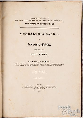 Genealogia Sacra, or Scripture Tables