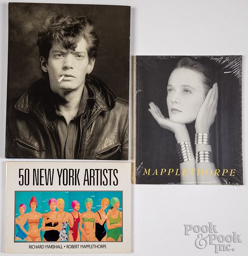 Three Robert Mapplethorpe books
