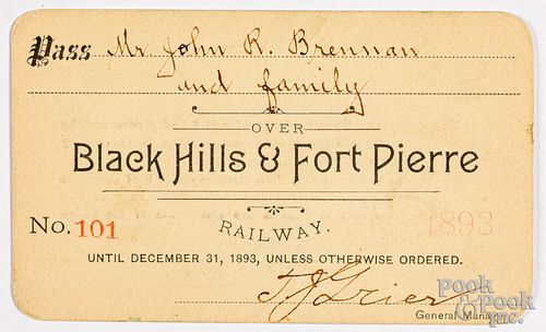 John R. Brennan Black Hills & Fort Pierre Railway