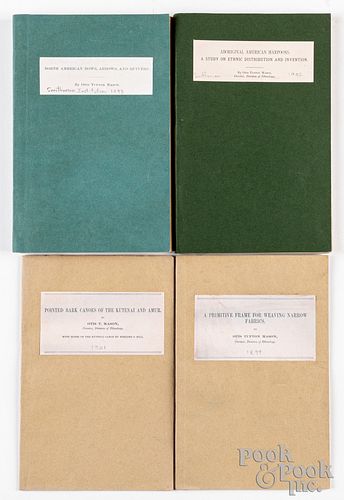 Four pamphlets by Otis T. Mason