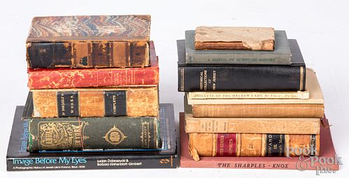 Group of books, to include A Guide to Christ