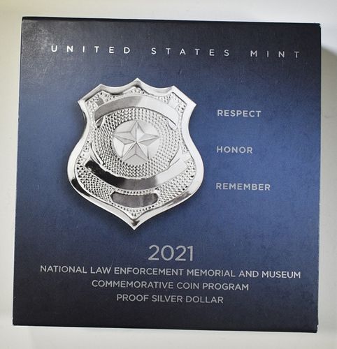 2021 NATIONAL LAW ENFORCEMENT PROOF SILVER