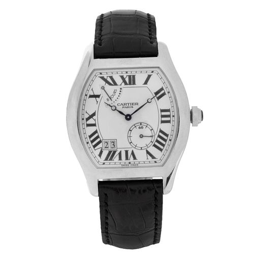 Man's Cartier Tortue 18K Watch