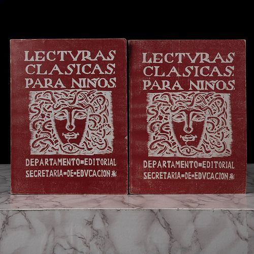 Lecturas Clásicas para Niños. México: Talleres de la Comisión Nacional de los Libros de Texto Gratuitos, 1984. Ed. facsimilar.Pzs: 2.