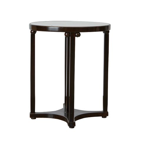Kohn Glass Top Side Table Style 915/1