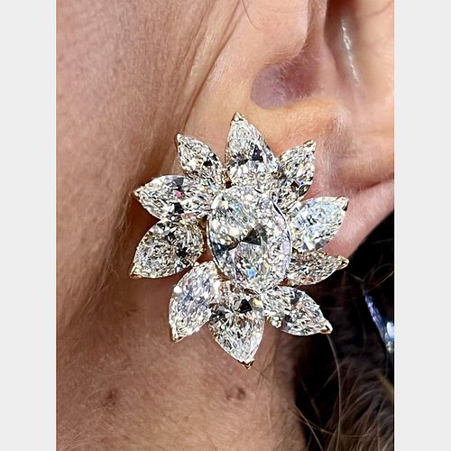 18KÂ  Diamond Earrings