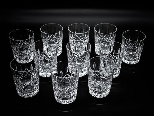 Waterford crystal water glasses lot of 11 Waterford crystal water glasses lot of 11 Lismore pattern.
Approx 4 1/2" x 3 1/2"
