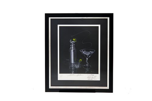 Signed Godard print Signed Godard print "Marlin Martiniâ€™ on paper with original hand drawn sketch, numbered and hand signed.
Limited Low edition 79