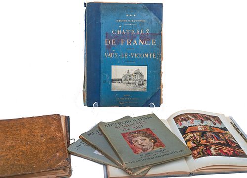 Misc assorted group of vintage art reference books Misc assorted group of vintage art reference books, including but not exclusive of Botticelli text 