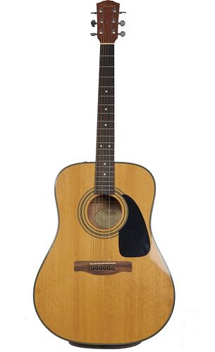 Fender Acoustics acoustic guitar Fender Acoustics acoustic guitar, 
Model: DG8S NAT
Size: 41" L X 15 3/8" W
Comes with a soft case