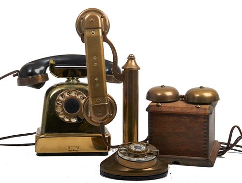 American mid 20th century phones American mid 20th Century phones.