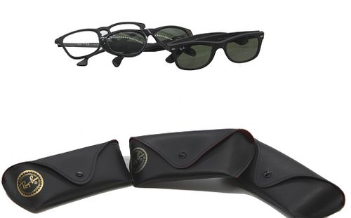Lot of 3 Ray Bans Lot of 3 Ray Ban sunglasses, each one with original cases.

Styles: "Lisbon", "Vagabond", "New Wayfarer"