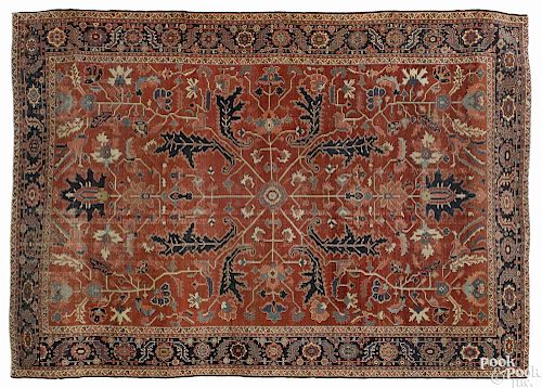 Serapi carpet, early 20th c., 15' x 10'3''.