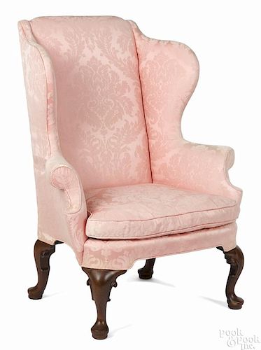 Frank Auspitz, York, Pennsylvania Queen Anne style easy chair.