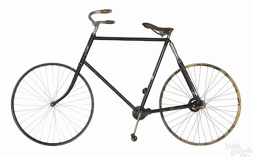Columbia model 74 chainless bicycle, early 20th c., with a shock frame.