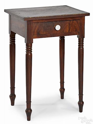 York, Pennsylvania painted pine one-drawer stand, ca. 1840, probably Rupp, 30 1/2'' h., 20 1/2'' w.