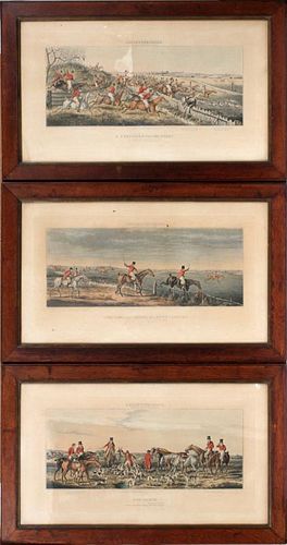 JOHN DEAN PAUL COLORED LITHOGRAPHS, LEICESTERSHIRE