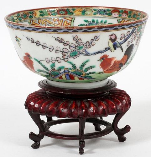 HAND PAINTED CHINESE BOWL