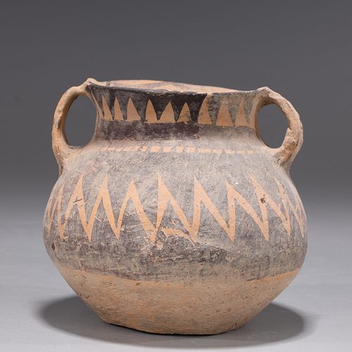 Chinese Neolithic Decorated Ceramic Jar