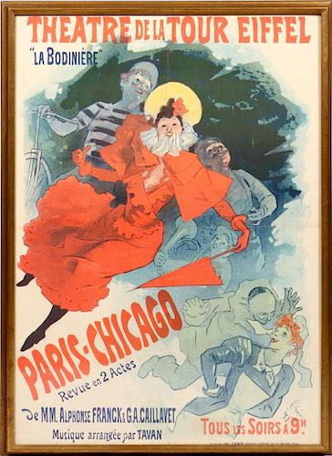 AFTER JULES CHERET FRENCH POSTER