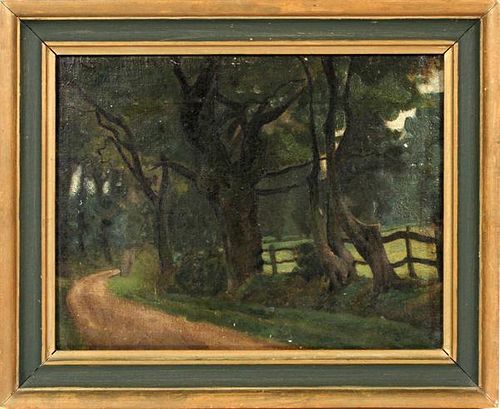GEORGE DE FOREST BRUSH AMERICAN OIL ON CANVAS