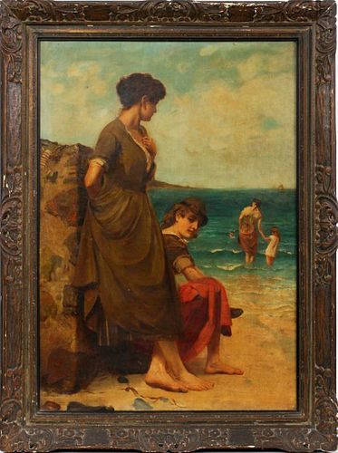 STYLE OF WILLIAM HOLYOAKE OIL ON CANVAS