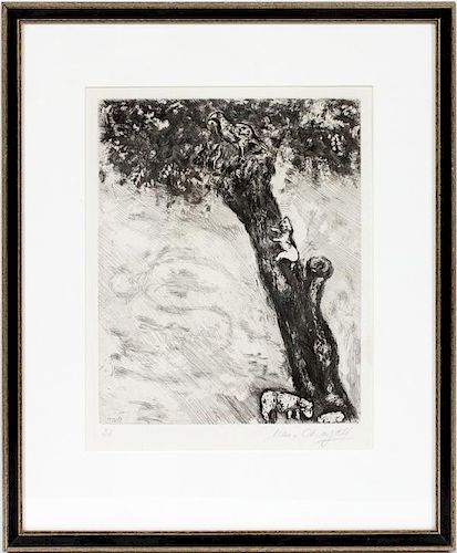 MARC CHAGALL ETCHING
