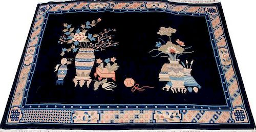 CHINESE HAND-WOVEN RUG