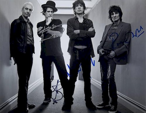ROLLING STONES SIGNED IMAGE