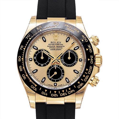 Rolex 116518LN - Cosmograph Daytona 18ct Yellow Gold Automatic Champagne Dial Men's Watch