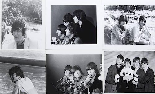 THE BEATLES GROUP OF IMAGES