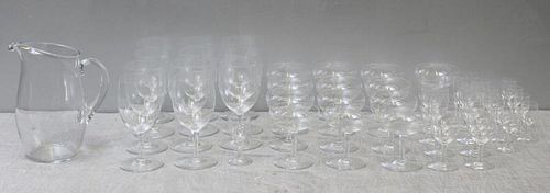 BACCARAT. Approx. 43 Pieces of Stemware.