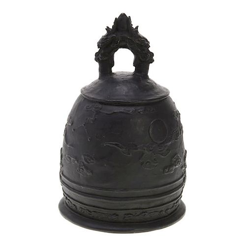 Chinese Taoist bronze bell