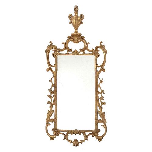 George III giltwood pier mirror