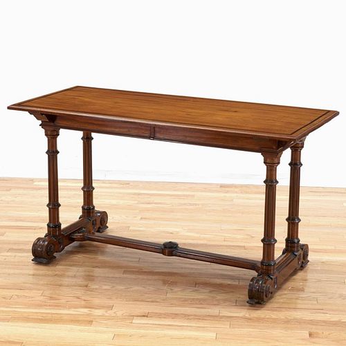 Irish George III style mahogany sofa table