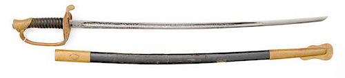Model 1875 U.S. Marine NCO Sword and Scabbard 
