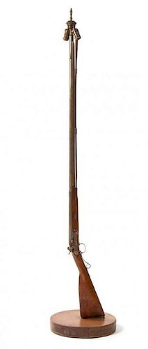 * An American Percussion Cap Rifle Height overall 65 inches.