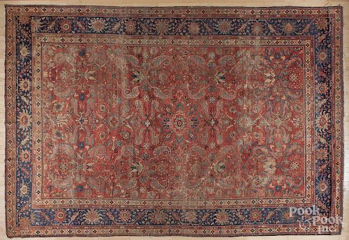 Room size Sparta carpet, early 20th c., 16'' x 11''.