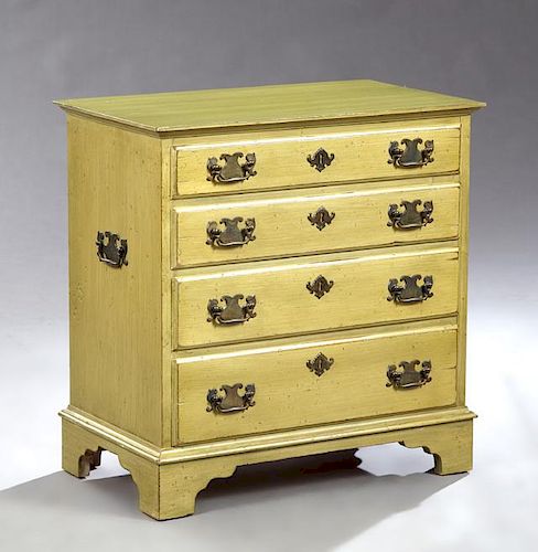 Diminutive Chippendale Style Chest, 20th c., with