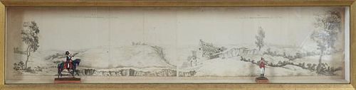 Panoramic Diorama of Wellington at the Battle of W