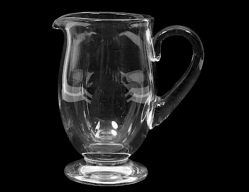 BACCARAT CRYSTAL PITCHER