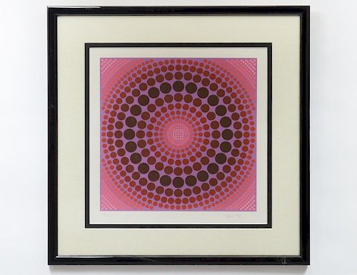VICTOR VASARELY (French/Hungarian. 1906-1997)